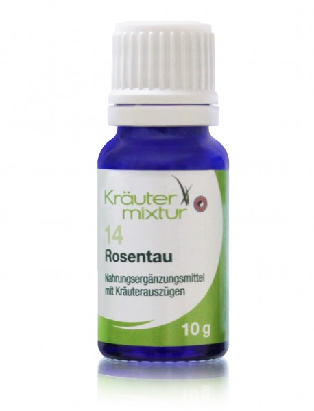 Kräutermixtur 14 Rosentau Globuli Perlen